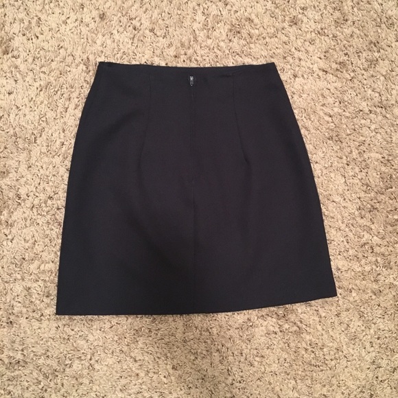 Navy Rampage Mini Skirt - Picture 2 of 2